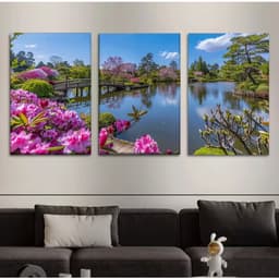 Bộ 3 Tranh Trang Trí Kết Hợp Hiện Đại & Cổ Điển - Phù Hợp Trang Trí Phòng Khách & Phòng Ngủ Gia Đình 6