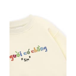 Áo Vớ Vẩn Vui Tươi REDLABEL Áo Sweater NGƯỜI CÓ CHỒNG SỊN Áo Sweatshirt Nỉ Oversize Nam Nữ SWT43 6