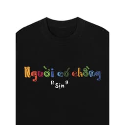 Áo Vớ Vẩn Vui Tươi REDLABEL Áo Thun NGƯỜI CÓ CHỒNG SỊN Cotton 100% Oversize Nam Nữ TS58 2