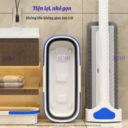 Cây Lau Nhà Tự Vắt SUMI 45CM Tiện Lợi, Cây Lau Nhà Siêu Sạch Thông Minh Xoay 360 Độ Thấm Hút Đa Năng 8
