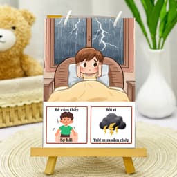 Thẻ Flash EVON BABY dạy bé tập nói - CHỦ ĐỀ PHẢN XẠ NÓI BẬT ÂM ĐẦU TIÊN 7
