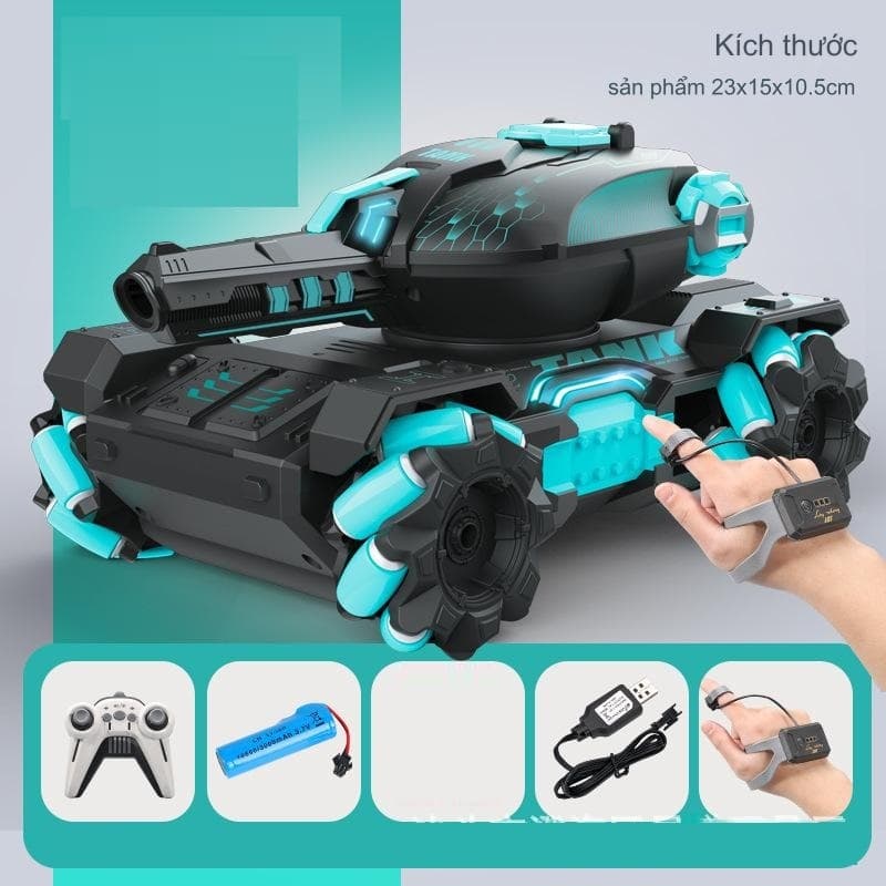 Toylap  Xe Tăng Điều Khiển Từ Xa - Xe Địa Hình Điều Khiển Từ Xa, Quà Tặng Cho Bé Trai