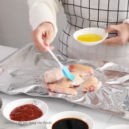 Giấy Bạc nướng nhôm 10m bọc thực phẩm nồi chiên- Cuộn giấy bạc nướng nồi chiên không dầu và lò nướng 7