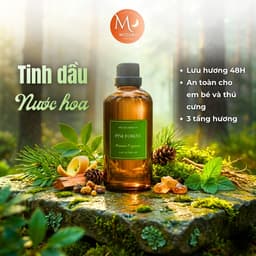 Tinh Dầu Máy Xông Mizuki 100 ML Khuếch Tán, Làm Nến Thơm Nhập Khẩu Chứng nhận IFRA 4