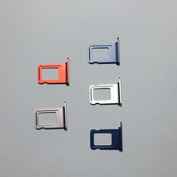 Khay Đựng Sim Thay Thế cho iPhone 13 iP13 6.1" bản 1 SIM/2 SIM Loại có Ron Chống Nước & Lẫy Giữ Sim như ZIN 4