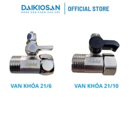 Khóa chia nước phí 10 -21 Đại Việt Daikiosan dùng cho máy lọc nước RO 9