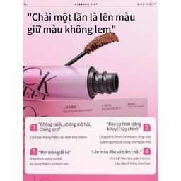 Mascara Lông Mày ROCK SWEET Chống Nước Lâu Trôi Không Phai Giữ Màu 24H 3