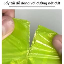 Túi Rác Có Dây Rút Hương Chanh Xả 50 Cuộn Chống Rò Rỉ Chịu Lực Tốt Khử Mùi Đuổi Muỗi Côn Trùng Tiện Lợi 9