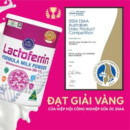 [DATE 3/2028] (LACTO HỒNG) Lactoferrin Formula Milk BB-12 ROYAL AUSNZ Lon 100g - Hỗ Trợ Tăng Cường Miễn Dịch 5