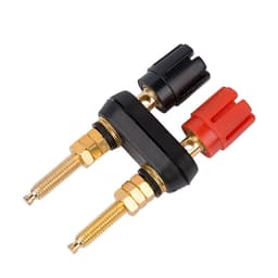 Cọc Đôi 4mm Núm Nhựa Cọc Loa Trạm Loa Phụ Kiện Âm Thanh Diy - 7