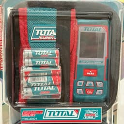 Bộ combo máy đo khoảng cách TMT57026 & máy đo mức cân bằng tia laser xanh TLL156601 Total TOSLL0401 3
