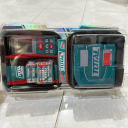 Bộ combo máy đo khoảng cách TMT57026 & máy đo mức cân bằng tia laser xanh TLL156601 Total TOSLL0401 4