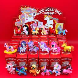 Blind box 24 hộp mù móc khoá ẩn chứa móc khóa mini hoạt hình, sét 24 hộp mù móc khoá quà tặng cho bé 7