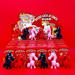 Blind box 24 hộp mù móc khoá ẩn chứa móc khóa mini hoạt hình, sét 24 hộp mù móc khoá quà tặng cho bé 8