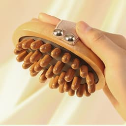 Bàn Chải Đệm Khí Bằng Gỗ Giúp Hỗ Trợ Massage Toàn Thân Giảm Đau Mỏi Tạo Cảm Giác Thư Giãn  4