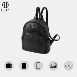 [Tặng hộp 20.10] Balo Nữ Thời Trang ELLY EBH72 Da Tổng Hợp Cao Cấp Thiết Kế Thanh Lịch Hiện Đại 7