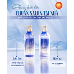 Dầu gội, xả Truest by S FREE cao cấp phục hồi tóc khô xơ & hư tổn- mùi xạ hương 480ml (Roland) 2