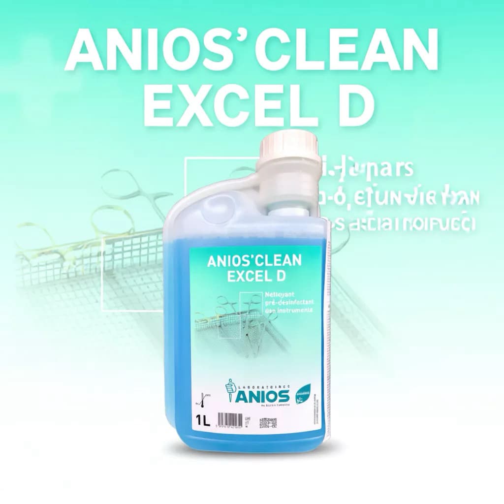 Anios Clean Excel D Dung Dịch Khử Khuẩn Hiệu Quả Cho Dụng Cụ Y Tế 1 Lít