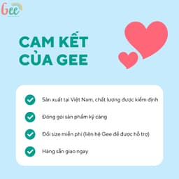 Khăn sữa Gee cao cấp, set 5 khăn sợi tre/muslin cho bé sơ sinh, không bụi vải, mềm mịn, thấm hút 9