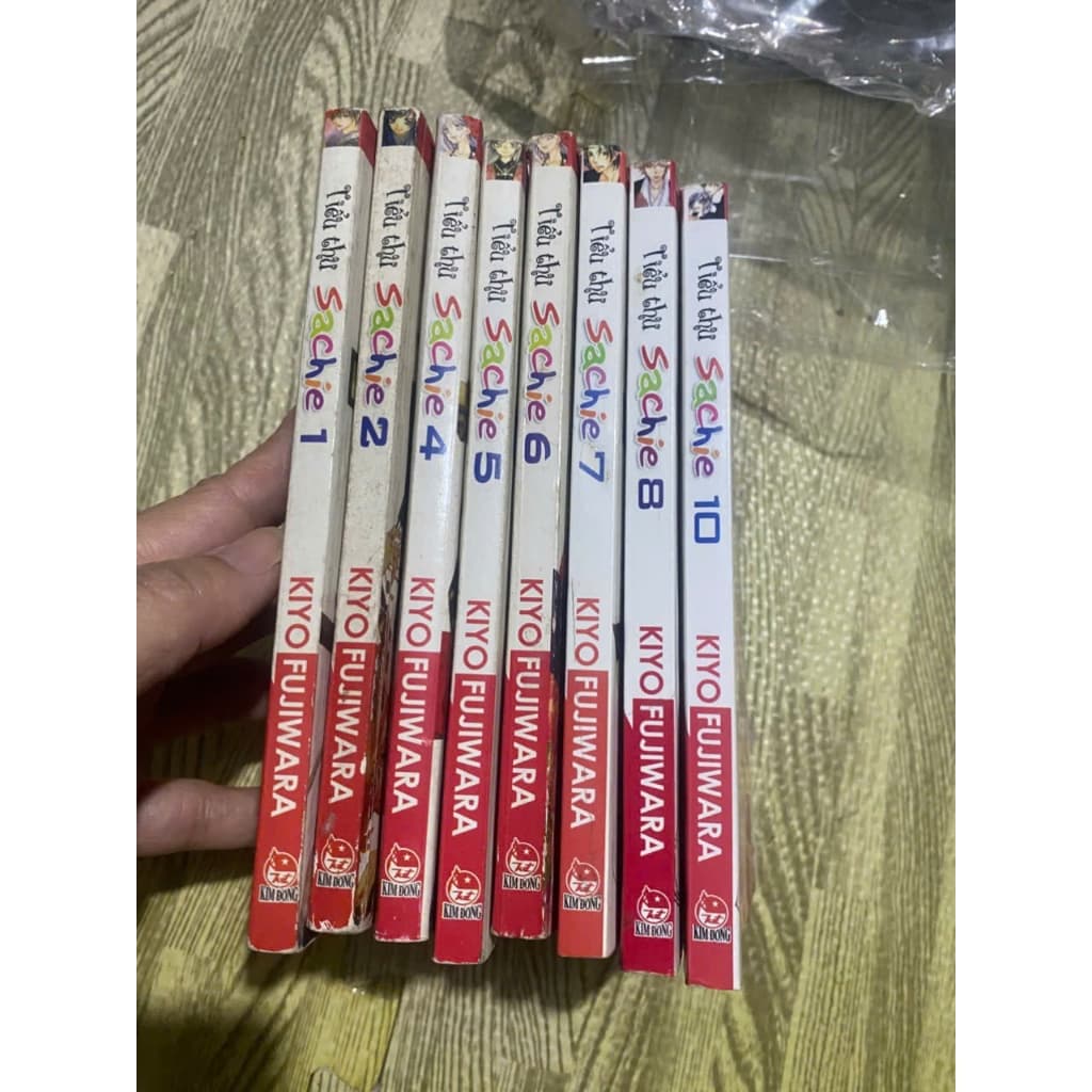 Combo 8q vở cũ Tiểu Thư Sachie