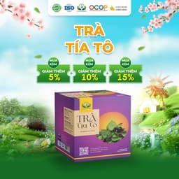 Trà Tía Tô Siêu Thị Thiên Nhiên - Hộp 30 Túi Lọc 1