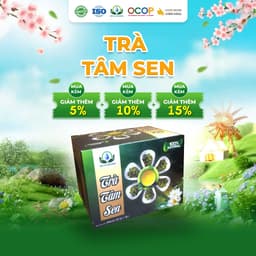 Siêu Thị Thiên Nhiên Hộp 30 Túi Lọc Trà Tâm Sen (Tim Sen) 1