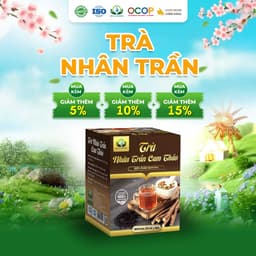 Trà Nhân Trần Cam Thảo  Hộp 30 Túi Lọc – Siêu Thị Thiên Nhiên 1
