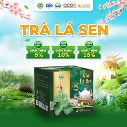 Trà Lá Sen Siêu Thị Thiên Nhiên Hộp 30 Túi Lọc 1
