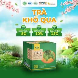 Hộp 30 Túi Lọc Trà Khổ Qua ( Mướp Đắng ) Siêu Thị Thiên Nhiên 1