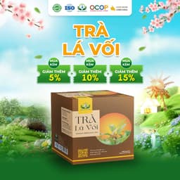 Trà Lá Vối Cỏ Ngọt Hộp 30 Túi Lọc Siêu Thị Thiên Nhiên Thảo Mộc 1