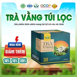 Trà Vằng Hộp 30 Túi Lọc Siêu Thị Thiên Nhiên 1