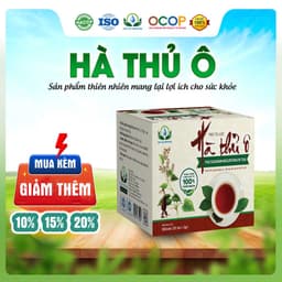 Trà Hà Thủ Ô Mix Cỏ Ngọt Thơm Ngon Dễ Uống Thanh Mát Cho Ngày Thư Thái Hộp 30 Túi Lọc 1