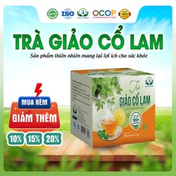 Trà Giảo Cổ Lam hộp 30 Túi Lọc x 3Gram Siêu Thị Thiên Nhiên 1