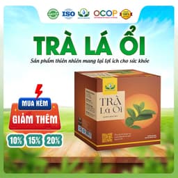 Trà Lá Ổi hộp 30 Túi Lọc Siêu Thị Thiên Nhiên Tốt Cho Dạ Dầy 1