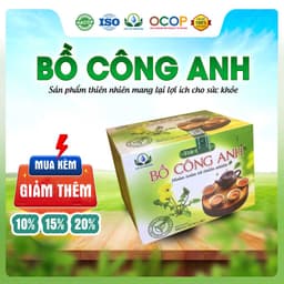 Trà Bồ Công Anh hộp 30 Túi Lọc x 3Gram Siêu Thị Thiên Nhiên 1