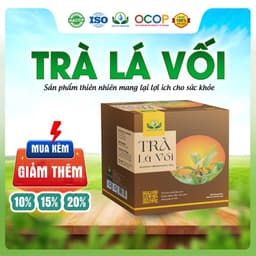 Trà Lá Vối Mix Cỏ Ngọt Thơm Ngon Dễ Uống Thanh Mát Cho Ngày Thư Thái Hộp 30 Túi Lọc 1