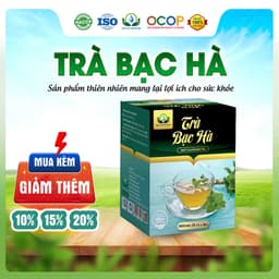 Trà Lá Bạc Hà Cam Thảo Hộp 30 Túi Lọc Siêu Thị Thiên Nhiên 1