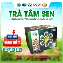 Trà Tâm Sen  - Siêu Thị Thiên Nhiên Hộp 30 Túi Lọc 1