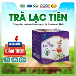 Trà Lạc Tiên Mix Cỏ Ngọt Thơm Ngon Dễ Uống Thanh Mát Cho Ngày Thư Thái Hộp 30 Túi Lọc 1