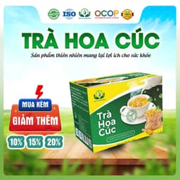 Trà Hoa Cúc Mix Cỏ Ngọt Thơm Ngon Dễ Uống Thanh Mát Cho Ngày Thư Thái Hộp 30 Túi Lọc 1
