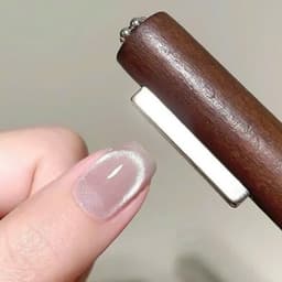 Nam Châm cán gỗ nâu Hơ Mắt Mèo 3in1 đa năng - Thanh nam châm 3 trong 1 đa chiều lực hút mạnh 2