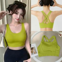 Áo Bra tập Gym, Yoga, Erobic cho nữ  mút đúc, chất lulu, hàng quảng châu form chuẩn  AT005 9