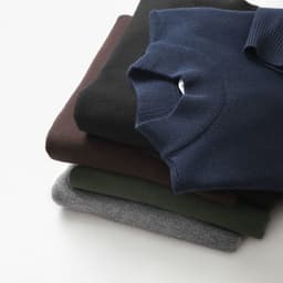 Áo Len Nam JUMPER SHIRT TORANO trơn cổ trụ thêu logo ngực, phom trẻ trung không ôm body, giữ ấm tốt GWTE824 6