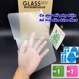 [Nhám Chống Vân Tay] Kính CL iPad AIR 13" M2/M3 2024/2025 Cường Lực Matte Mờ Chống Chói 2