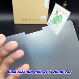 [Nhám Chống Vân Tay] Kính CL iPad AIR 13" M2/M3 2024/2025 Cường Lực Matte Mờ Chống Chói 4