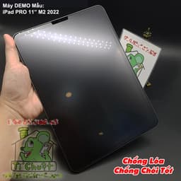 [Nhám Chống Vân Tay] Kính CL iPad AIR 13" M2/M3 2024/2025 Cường Lực Matte Mờ Chống Chói 8