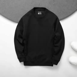 Áo nỉ MBITION SWEATSHIRT TORANO trơn thêu logo ngực ấm áp, năng động GWTW827 6