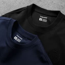 Áo nỉ MBITION SWEATSHIRT TORANO trơn thêu logo ngực ấm áp, năng động GWTW827 3