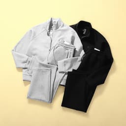 Quần Áo khoác nỉ AXEL TRACKSUIT TORANO bộ cổ cao thêu logo ngực, chất nỉ dày dặn, giữ ấm tốt GWCS502-GWBS502 3