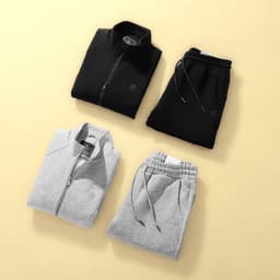 Quần Áo khoác nỉ AXEL TRACKSUIT TORANO bộ cổ cao thêu logo ngực, chất nỉ dày dặn, giữ ấm tốt GWCS502-GWBS502 4